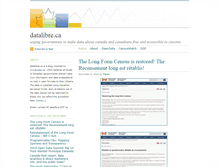 Tablet Screenshot of datalibre.ca